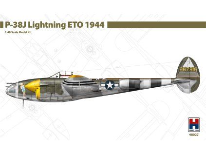 P-38J Lightning ETO 1944 40 2666