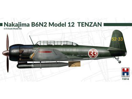 Nakajima B6N2 Model 12 Tenzan 1:72 40 342