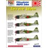 Mitsubishi A6M5 Zeke Zero over Saipan part 2 40 9658