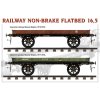 Railway Non-Brake Flatbed 16,5t 42 7928