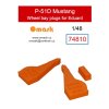 74810 1/48 P-51D Mustang wheel bay plugs (for Eduard) 40 2585