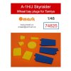 74825 1/48 A-1H/J Skyraider wheel bay plugs (for Tamiya) 40 2368