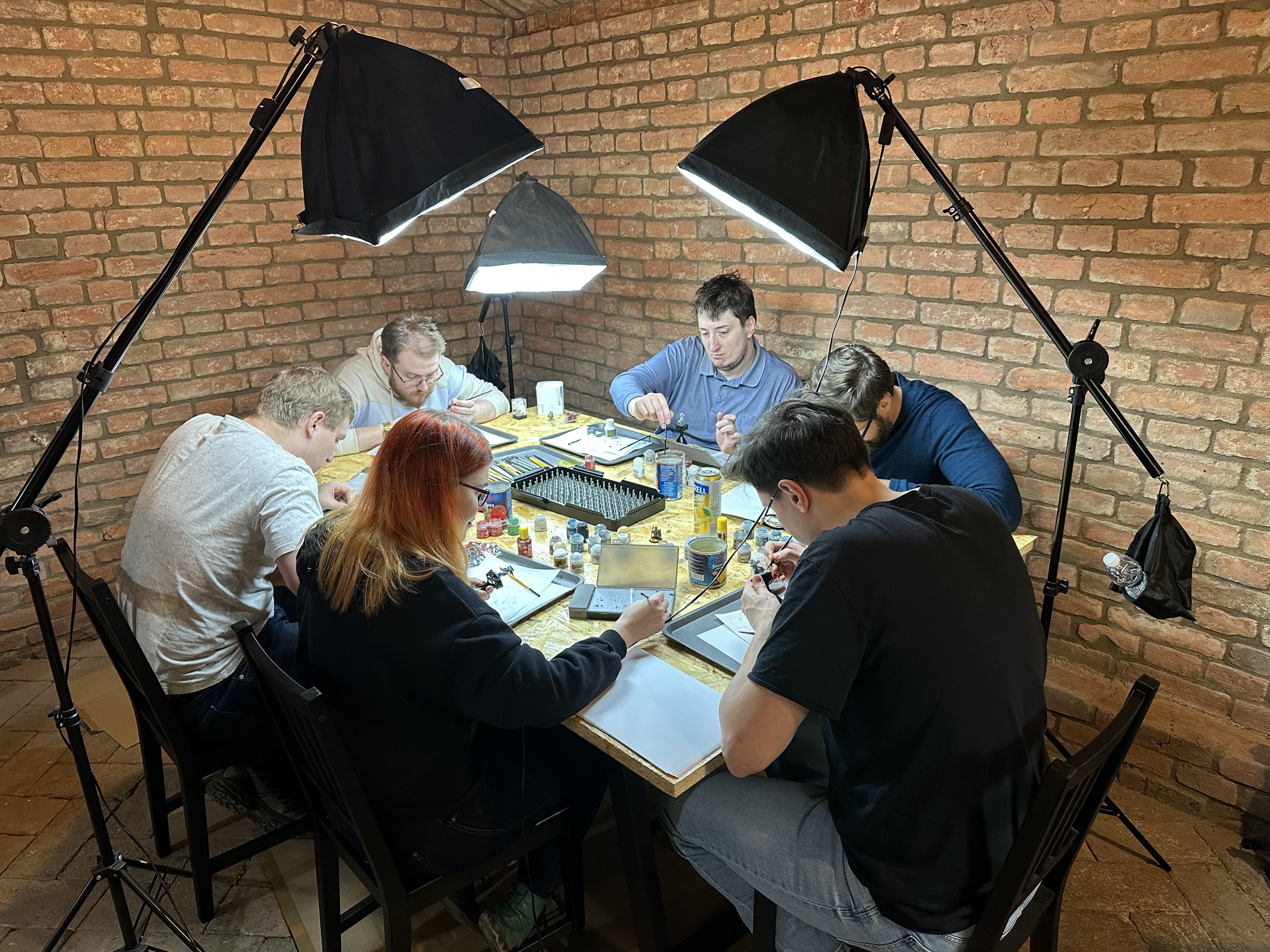 Malovací workshop Warhammer v PlasticWargaming Brno