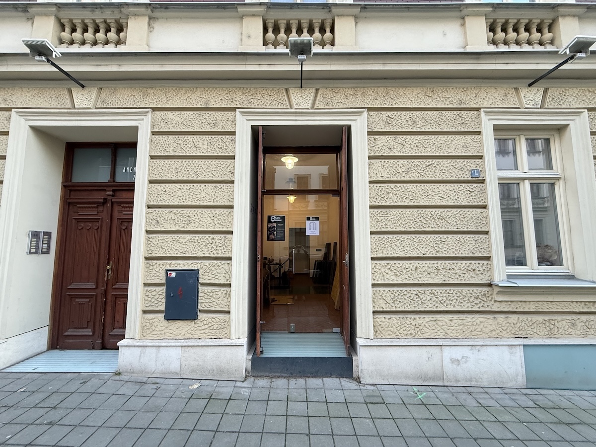 Vstup do Plastic Wargaming Brno