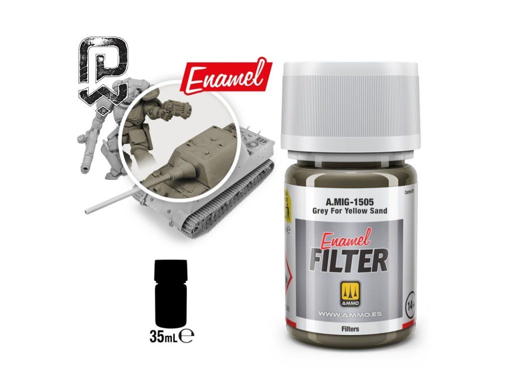 FILTER Grey for Yellow Sand