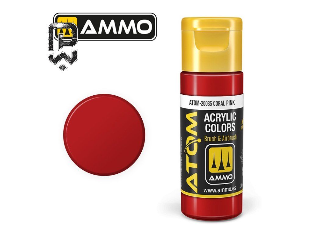 atom color coral pink fs21158