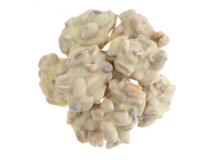 Arašídové hrudky v bílé čokoládě (Množství 4 kg)