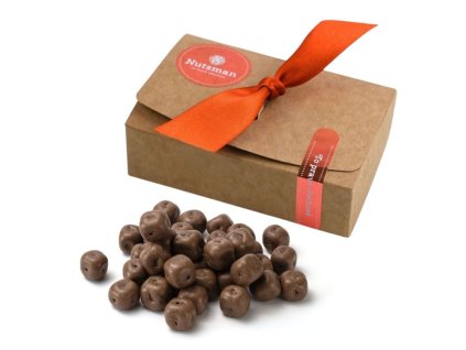 36984 nutsman darkova krabicka kokosove kostky v mlecne cokolade 200 g