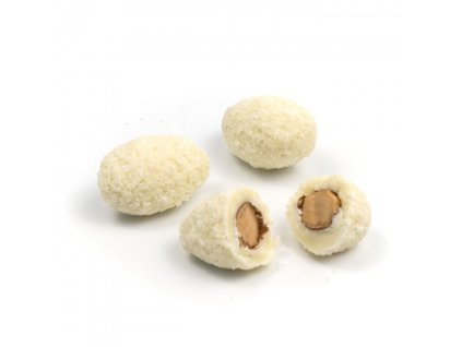 Mandle v bílé čokoládě s kokosem „Raffaello“ (Množství 5 kg)