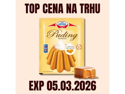63653 1 kavoviny puding karamelovy 40 g exp 05 03 2026