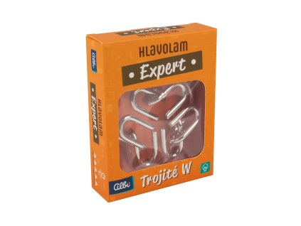Hlavolam Expert - Trojité W 5/5
