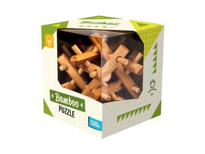 Bambusový hlavolam - Ježek