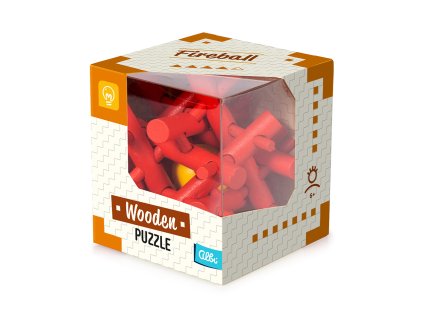 Velký dřevěný hlavolam - V pasti