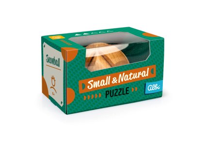 Malý dřevěný hlavolam - Koule zručnosti