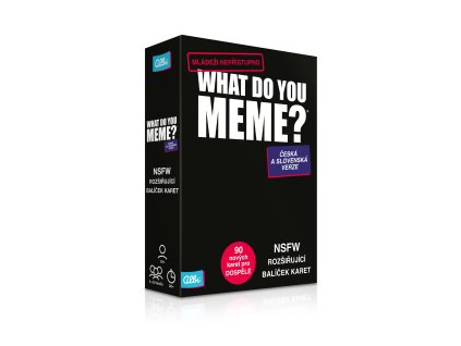 What Do You Meme - rozšíření Mládeži nepřístupno