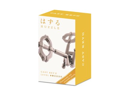 Mini Huzzle Cast - Key II silver