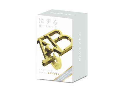 Mini Huzzle Cast - ABC gold