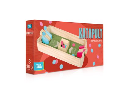 Katapult - Dřevěná stolní hra