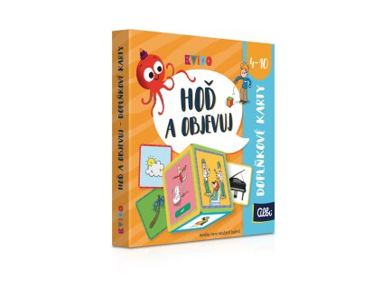 Kvído - Hoď a objevuj - karty