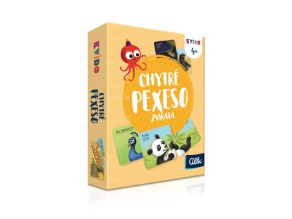 Chytré pexeso - Zvířata 2. vydání