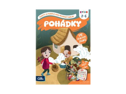 Kvído - Karty a puzzle pro mluvicí tablík: Pohádky