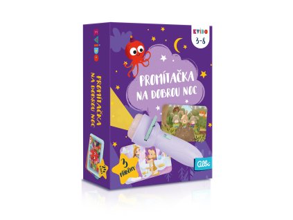 Kvído - Fialová promítačka na dobrou noc