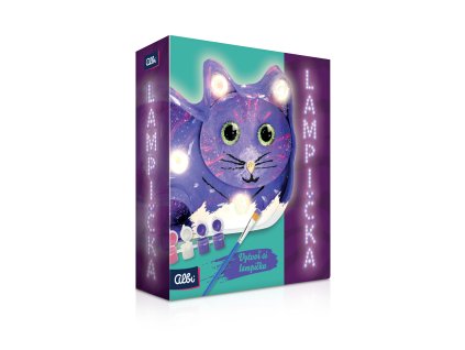 DIY Lampička - Kočka