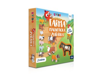 Kvído - Magnetická zvířátka: Farma