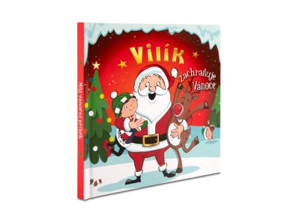 Personifikovaná vánoční knížka pro Vilíka