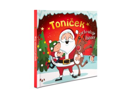 Personifikovaná vánoční knížka pro Toníčka
