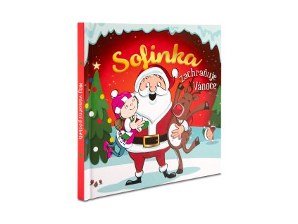 Personifikovaná vánoční knížka pro Sofinku