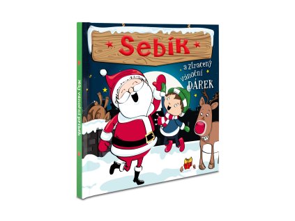 Personifikovaná vánoční knížka pro Sebíka