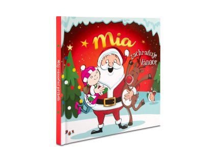 Personifikovaná vánoční knížka pro Miu