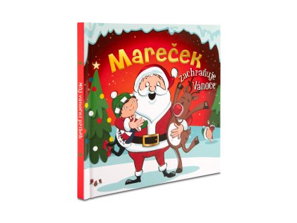 Personifikovaná vánoční knížka pro Marečka