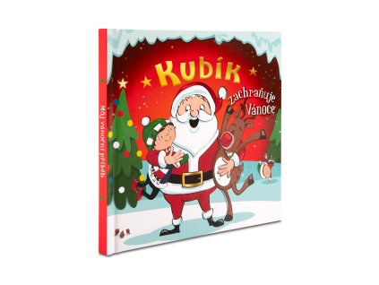 Personifikovaná vánoční knížka pro Kubíka