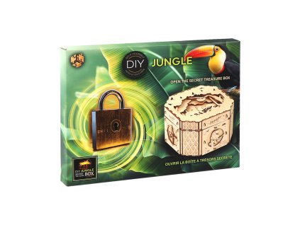 DIY hlavolamový box - Džungle