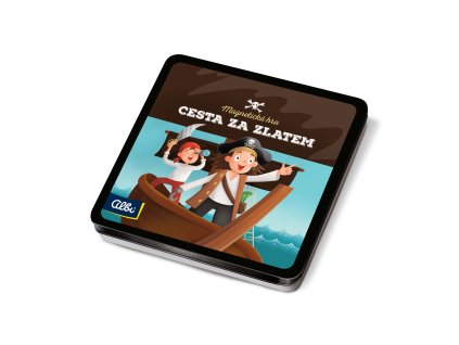 Magnetická hra na cesty - Cesta za zlatem