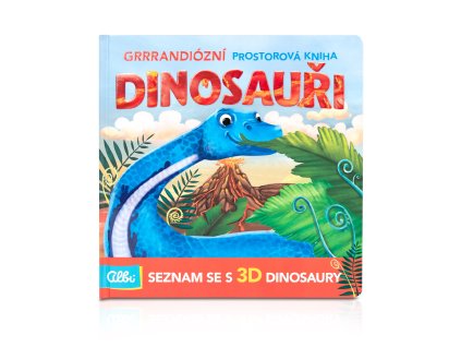Prostorová 3D kniha - Dinosauři