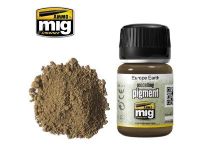 Europe Earth – modelársky pigment
