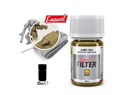 Filter Ochre for Light Sand