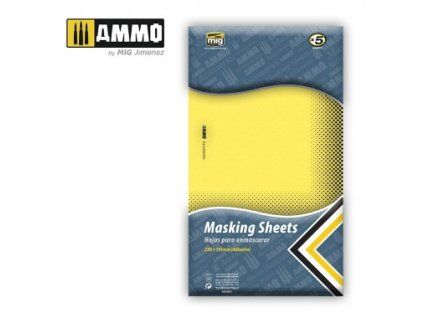 AMMO Masking Sheets (5 Sheets, 280 × 195 mm, Self-Adhesive)