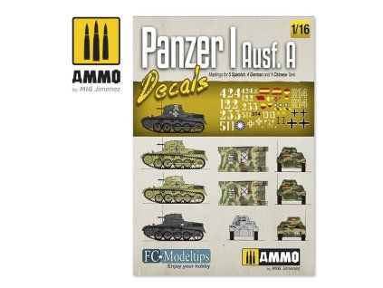1/16 Panzer I Ausf. A Decals