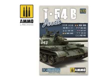 1/72 T-54B Decals