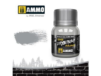 DRYBRUSH Medium Grey A.MIG-0602
