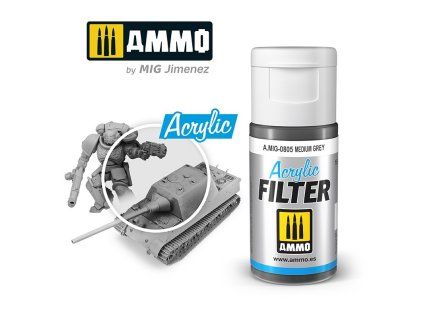 ACRYLIC FILTER Medium Grey