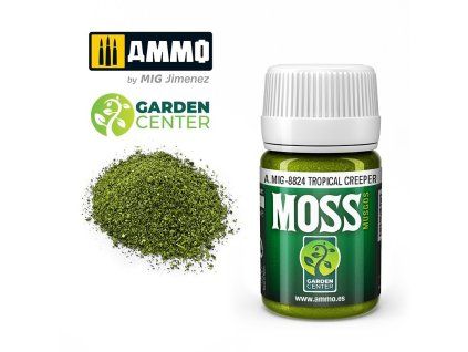 AMMO by MIG Tropical Creeper MOSS - Laser-cut Plants (A.MIG-8824)