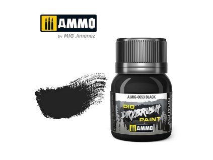 DRYBRUSH Black Brown