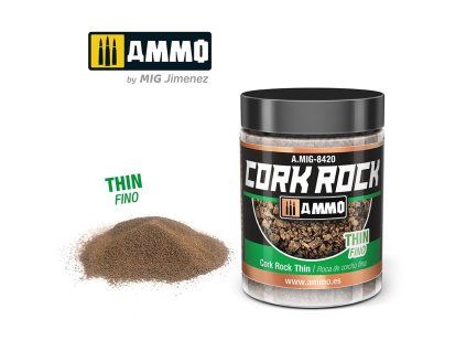 CREATE CORK Cork Rock Thin (Jar 100mL)