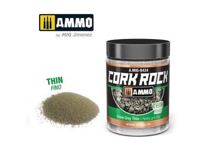CREATE CORK Stone Grey Thin (Jar 100mL)