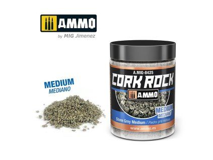 CREATE CORK Stone Grey Medium (Jar 100mL)